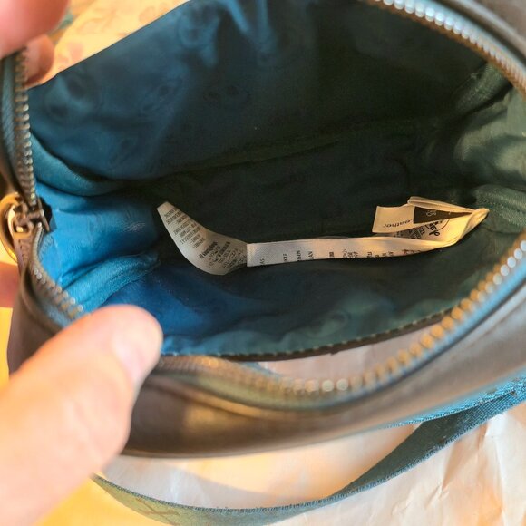 Disney Loungefly BlkTeal Jack Skellington & Sally Crossbody Bag - Picture 5 of 8